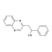 1-Phenyl-2-(quinoxalin-2-yl)ethanol