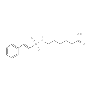 6-(2-Phenyl-ethenesulfonylamino)-hexanoic acid