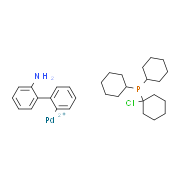Chloro[(tricyclohexylphosphine)-2-(2'-aminobiphenyl)]palladium(II)
