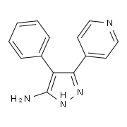 4-Phenyl-3-pyridin-4-yl-1H-pyrazol-5-amine