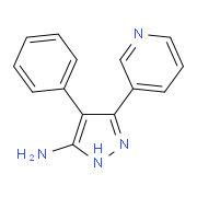4-Phenyl-3-pyridin-3-yl-1H-pyrazol-5-amine