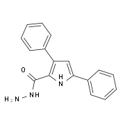 3,5-Diphenyl-1H-pyrrole-2-carbohydrazide