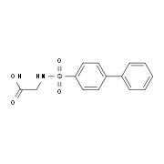 (Biphenyl-4-sulfonylamino)-acetic acid