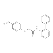 N-Biphenyl-2-yl-2-(4-formyl-phenoxy)-acetamide