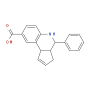 (3aR,4S,9bS)-4-phenyl-3a,4,5,9b-tetrahydro-3H-cyclopenta[c]quinoline-8-carboxylic acid
