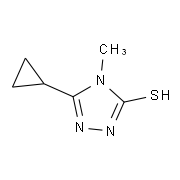 5-Cyclopropyl-4-methyl-4H-1,2,4-triazole-3-thiol