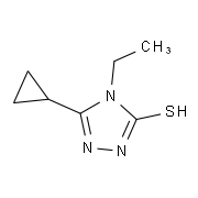 5-Cyclopropyl-4-ethyl-4H-1,2,4-triazole-3-thiol