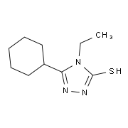 5-Cyclohexyl-4-ethyl-4H-[1,2,4]triazole-3-thiol