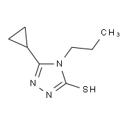 5-Cyclopropyl-4-propyl-4H-1,2,4-triazole-3-thiol