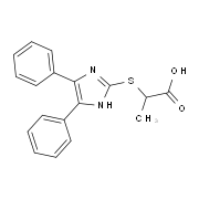 2-[(4,5-Diphenyl-1H-imidazol-2-yl)thio]-propanoic acid