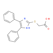 [(4,5-Diphenyl-1H-imidazol-2-yl)thio]acetic acid
