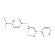 4-[(6-Phenylpyrimidin-4-yl)amino]benzoic acid
