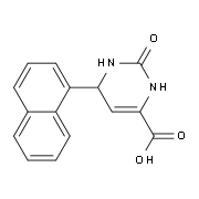 6-(1-Naphthyl)-2-oxo-1,2,3,6-tetrahydro-4-pyrimidinecarboxylic acid