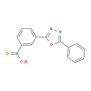 3-(5-Phenyl-1,3,4-oxadiazol-2-yl)benzoic acid