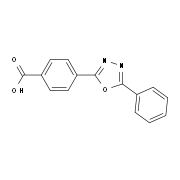 4-(5-Phenyl-1,3,4-oxadiazol-2-yl)benzoic acid