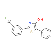 5-Phenyl-2-[3-(trifluoromethyl)phenyl]-1,3-thiazol-4-ol