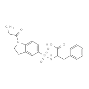 3-Phenyl-2-{[(1-propionyl-2,3-dihydro-1H-indol-5-yl)sulfonyl]amino}propanoic acid