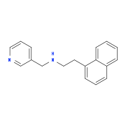 2-(1-Naphthyl)-N-(3-pyridinylmethyl)-1-ethanamine