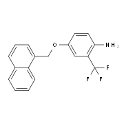 4-(1-Naphthylmethoxy)-2-(trifluoromethyl)aniline