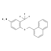 4-(1-Naphthylmethoxy)-3-(trifluoromethyl)aniline