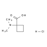 1-(dimethylamino)cyclobutane-1-carboxylic acid hydrochloride