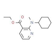 Ethyl 2-[cyclohexyl(methyl)amino]nicotinate