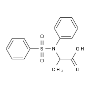 N-Phenyl-N-(phenylsulfonyl)alanine