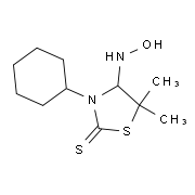 3-Cyclohexyl-4-(hydroxyamino)-5,5-dimethyl-1,3-thiazolidine-2-thione