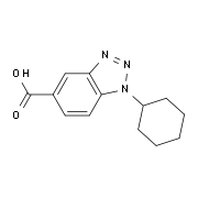 1-Cyclohexyl-1H-benzotriazole-5-carboxylic acid