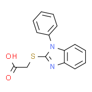 (1-Phenyl-1H-benzoimidazol-2-ylsulfanyl)-acetic acid