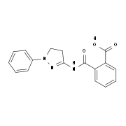 N-(1-Phenyl-4,5-dihydro-1H-pyrazol-3-yl)-phthalamic acid