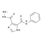 5-Hydrazinocarbonyl-3H-imidazole-4-carboxylic acid phenylamide