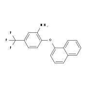 2-(1-Naphthyloxy)-5-(trifluoromethyl)aniline