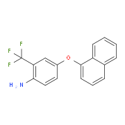 4-(1-Naphthyloxy)-2-(trifluoromethyl)aniline