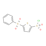 2-Benzenesulfonylthiophene-5-sulfonyl chloride