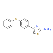4-(4-Phenylsulfanylphenyl)-thiazol-2-ylamine