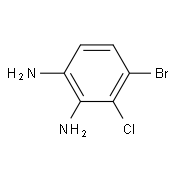 4-Bromo-3-chlorobenzene-1,2-diamine