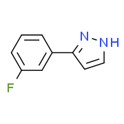 1H-Pyrazole,3-(3-fluorophenyl)-(9CI)