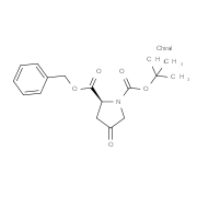 1-(叔丁基) 4-氧代吡咯烷-1,2-二甲酸 2-苄酯