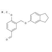 3-[(2,3-Dihydro-1H-inden-5-yloxy)methyl]-4-methoxybenzaldehyde