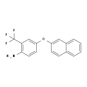 4-(2-Naphthyloxy)-2-(trifluoromethyl)aniline