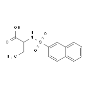2-(Naphthalene-2-sulfonylamino)butyric acid