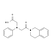 [[2-(3,4-Dihydroisoquinolin-2(1H)-yl)-2-oxoethyl]-(phenyl)amino]acetic acid