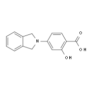 4-(1,3-Dihydro-isoindol-2-yl)-2-hydroxy-benzoic acid