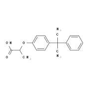 2-[4-(1-Methyl-1-phenylethyl)phenoxy]-propanoic acid