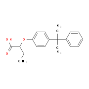2-[4-(1-Methyl-1-phenylethyl)phenoxy]butanoic acid
