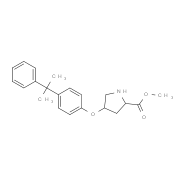 Methyl (2S,4S)-4-[4-(1-methyl-1-phenylethyl)-phenoxy]-2-pyrrolidinecarboxylate