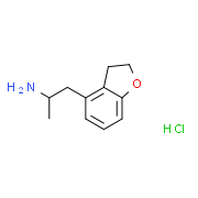 2,3-Dihydro-α-methyl-4-benzofuranethanamine Hydrochloride