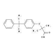 2-Methyl-2-[4-(1-methyl-1-phenylethyl)phenoxy]-propanoic acid