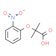 2-Methyl-2-(2-nitrophenoxy)propanoic acid